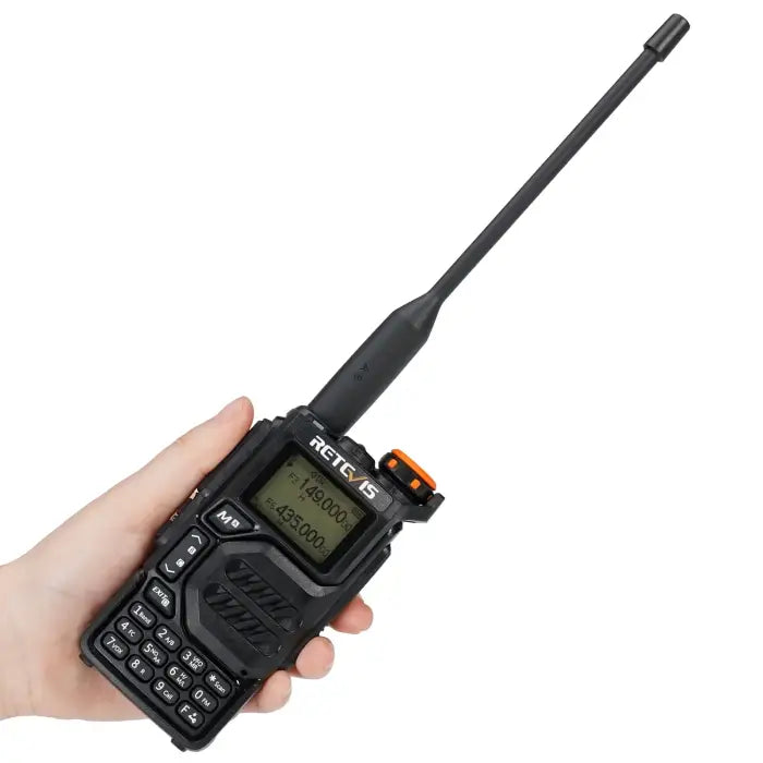Retevis RA79 (UV-K5) Portable Handheld Multiband Amateur Ham Radio Transceiver Scanner Frequency Counter