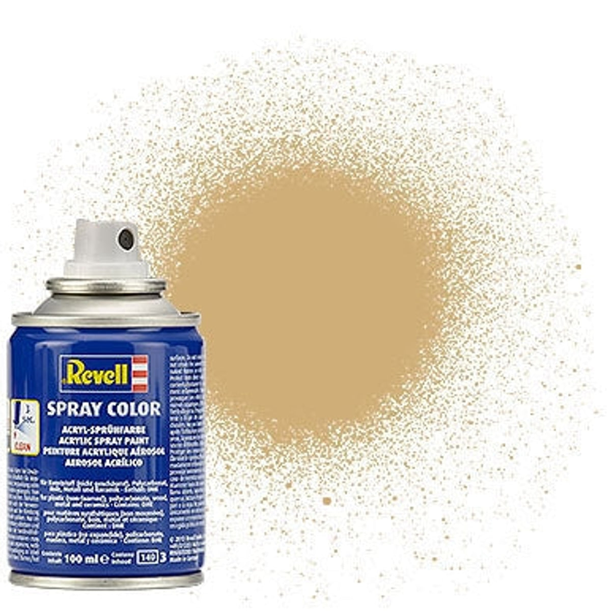 Revell Gold Metallic Acrylic Spray 100ml
