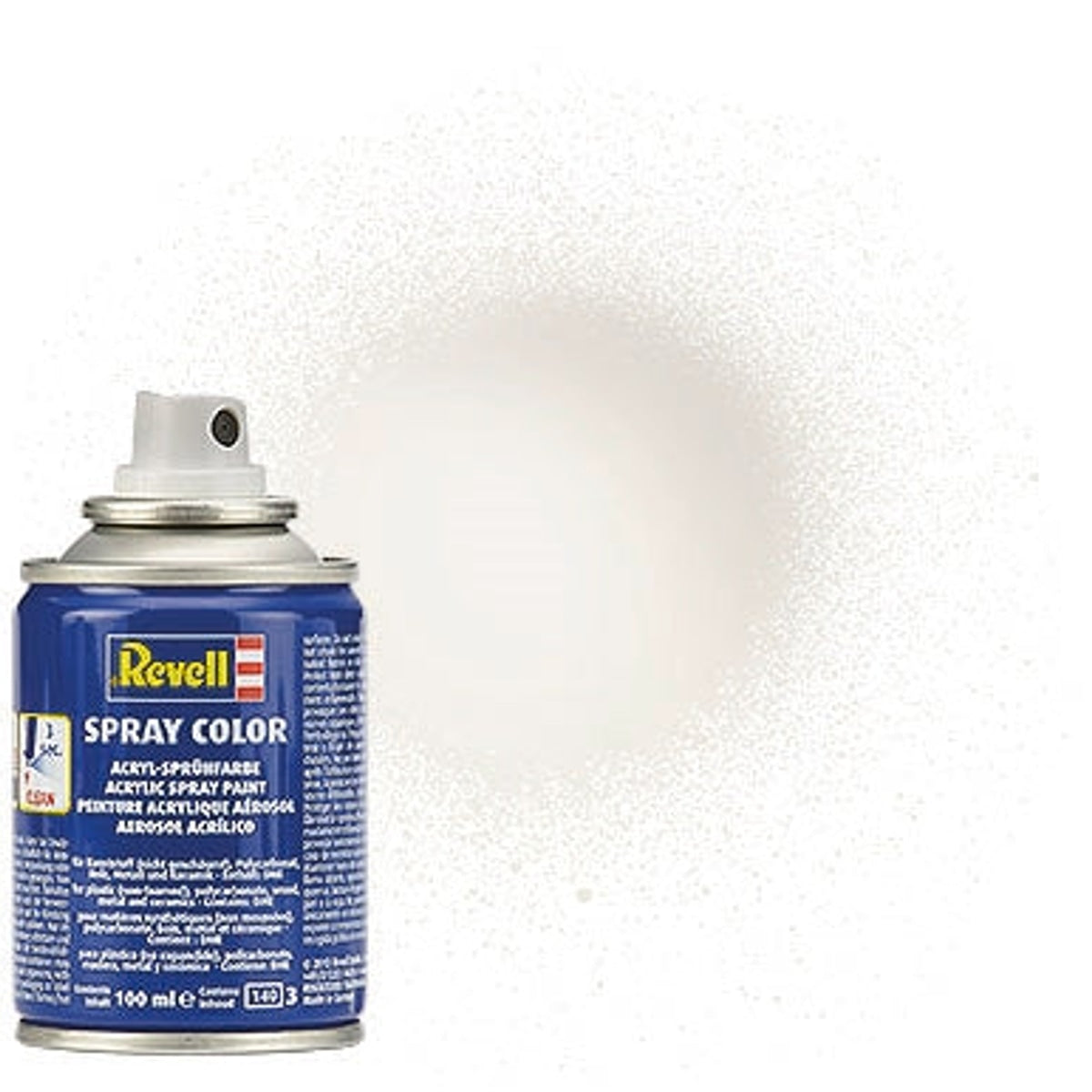 Revell White Gloss Acrylic Spray 100ml