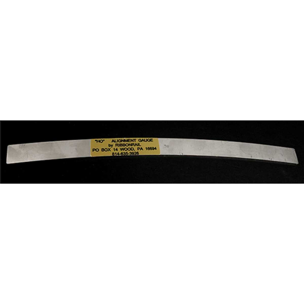 Ribbonrail 1036 HO Curved Track Alignment Gauge 36" Radius 10" Length NIB