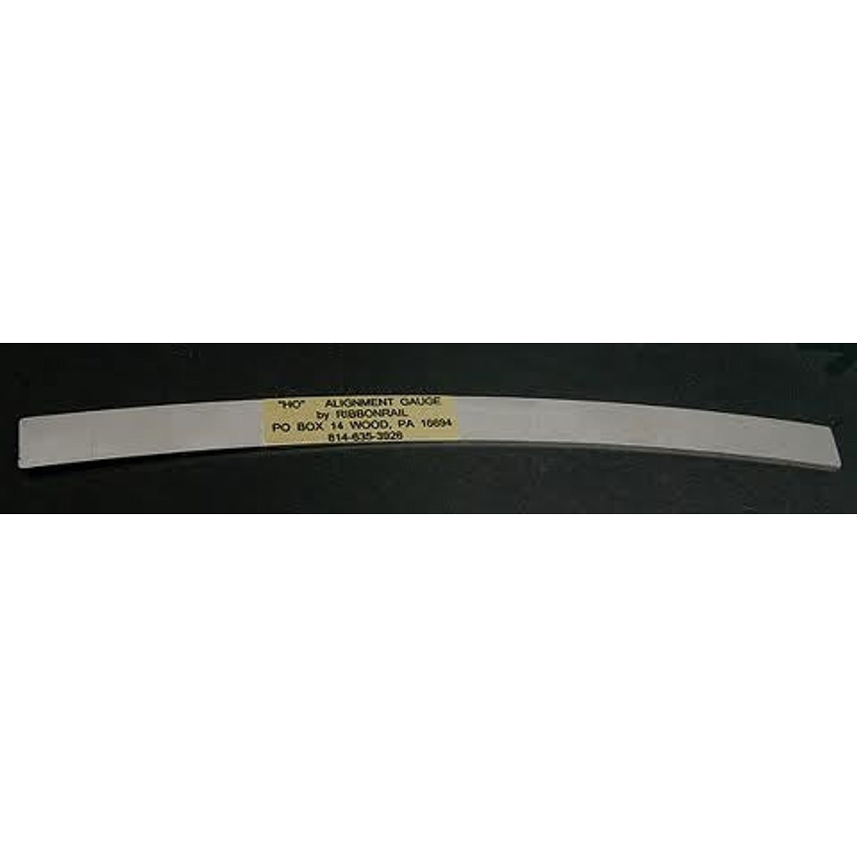 Ribbonrail 1040 HO Curved Track Alignment Gauge 40" Radius 10" Length NIB