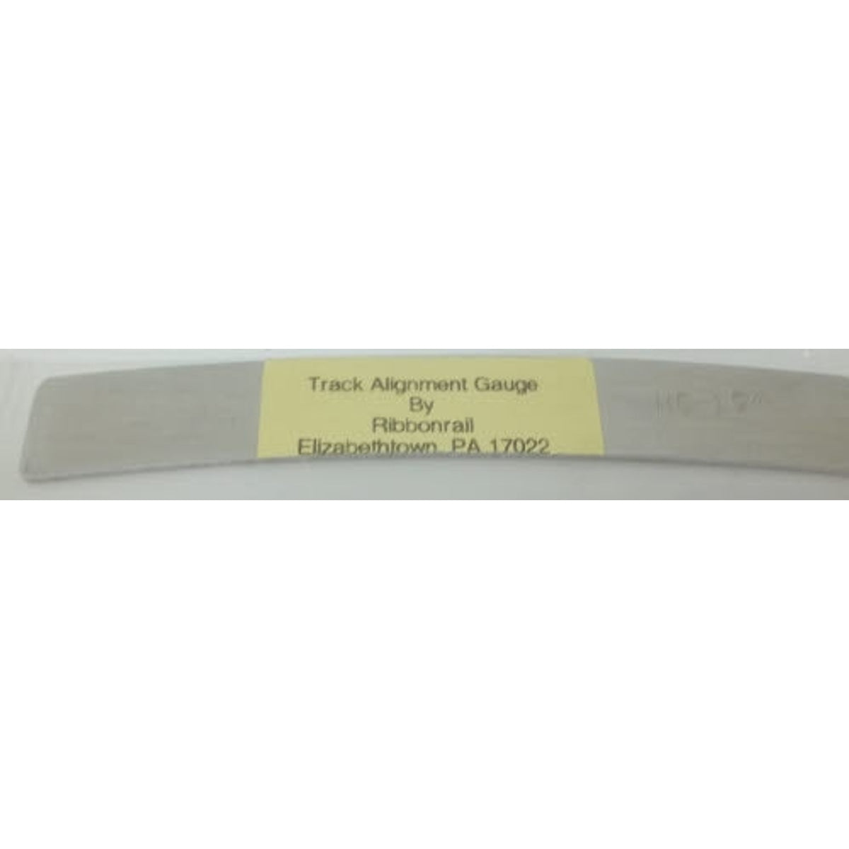 Ribbonrail 19 HO Curved Track Alignment Gauge 19" Radius 5" Length NIB