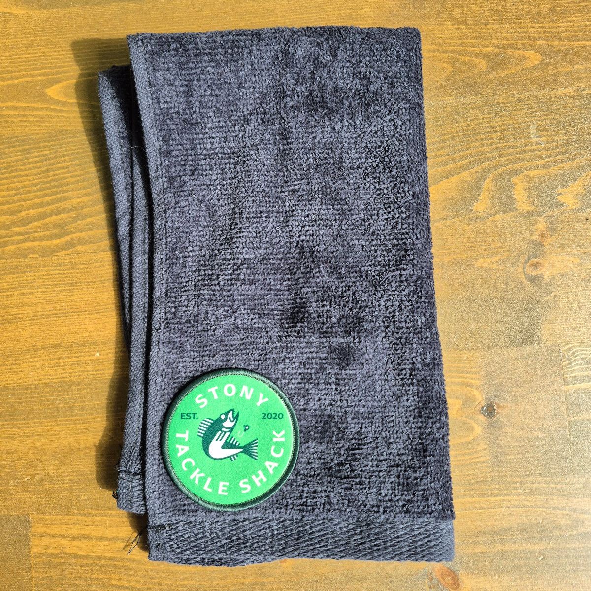 🍁Stony Tackle Fishing Hand Towel Black