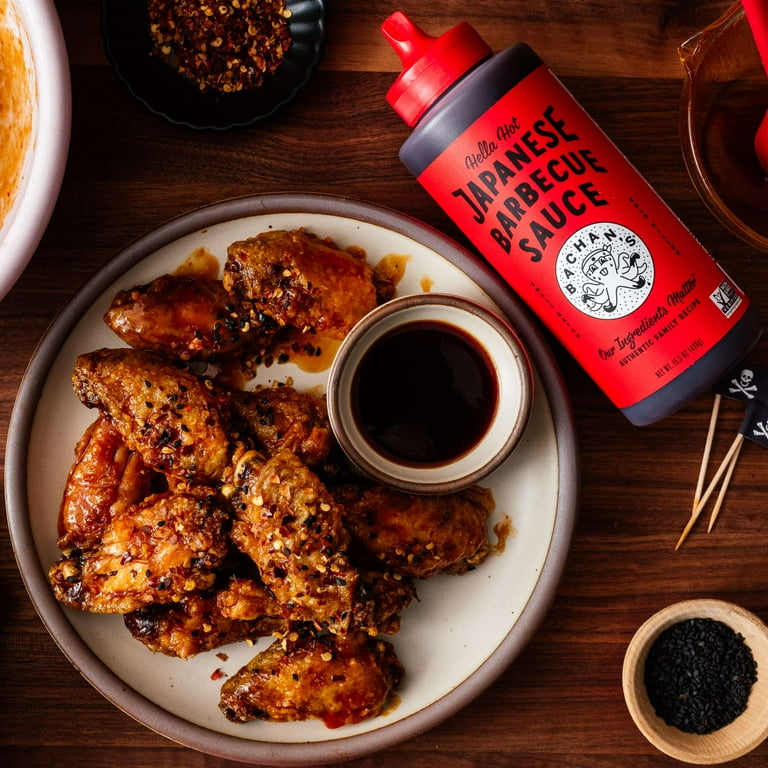 Bachan's Hella Hot Japanese BBQ Sauce, 15.5oz