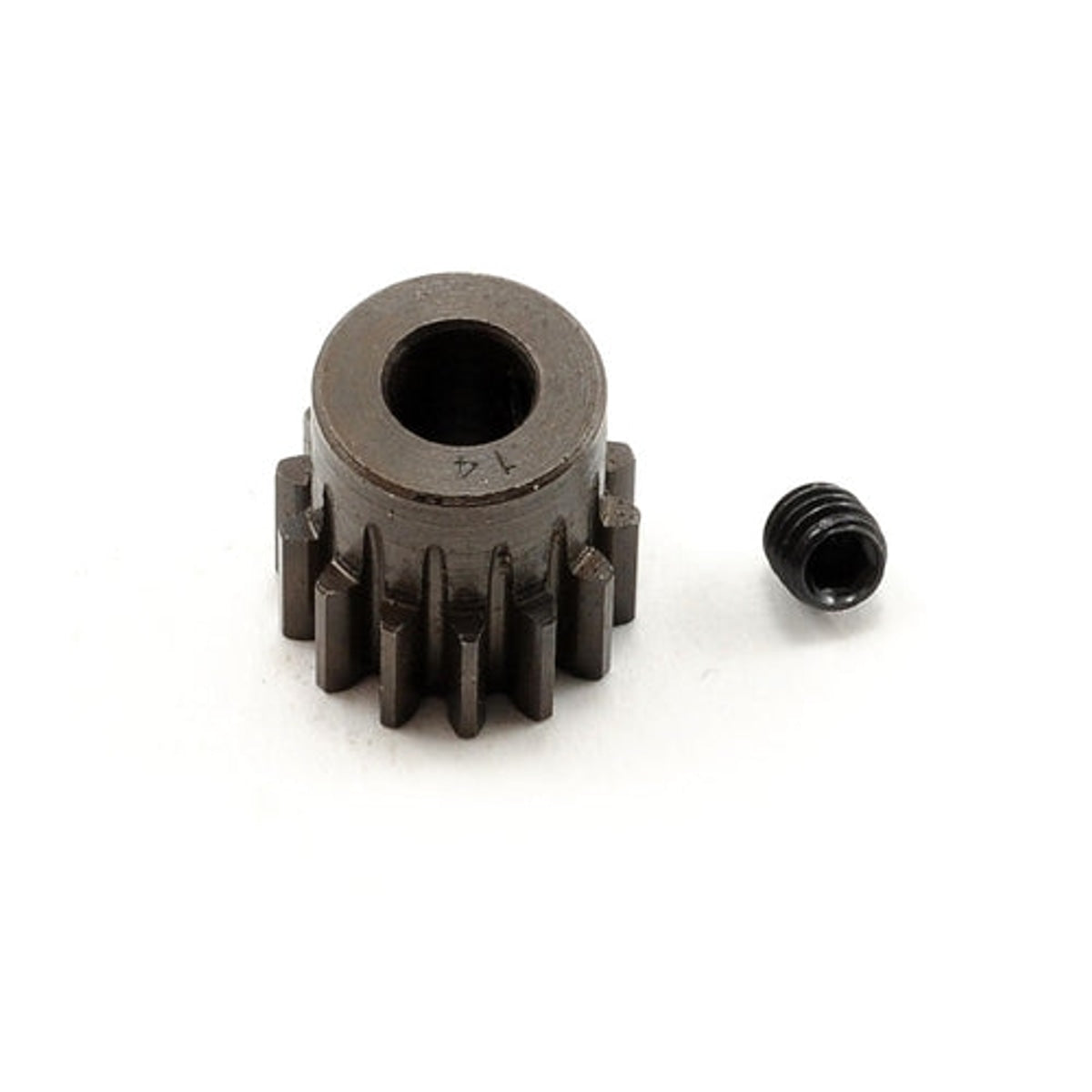 Robinson Racing 8714 Extra Hard Steel .8 Mod Pinion Gear w/ 5mm Bore (14T) NIB