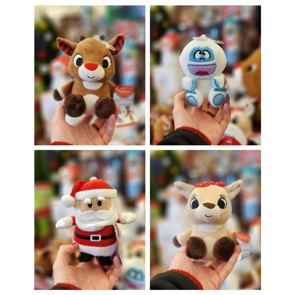 Rudolph Character Assorted Jiggler Plush