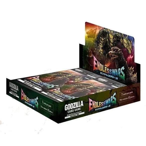 Godzilla Card Game Endless Wars Booster Display