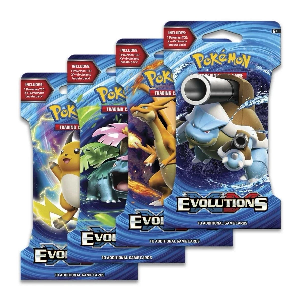 Pokemon TCG: XY Evolutions Sleeved Boosters Full Art Set