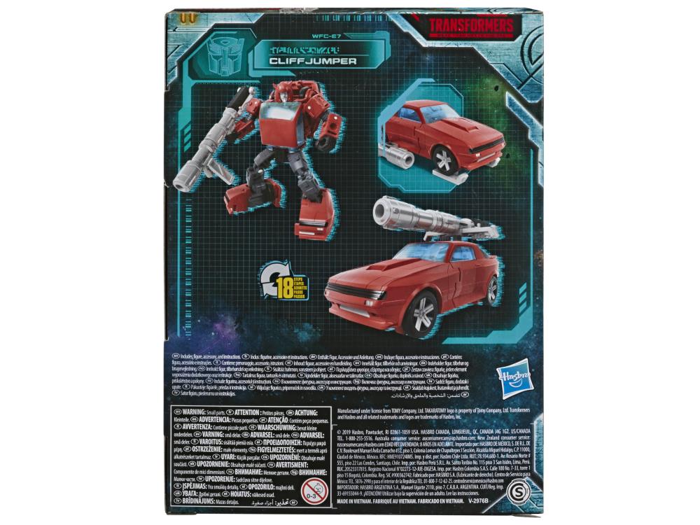 Transformers War for Cybertron: Earthrise Deluxe Cliffjumper