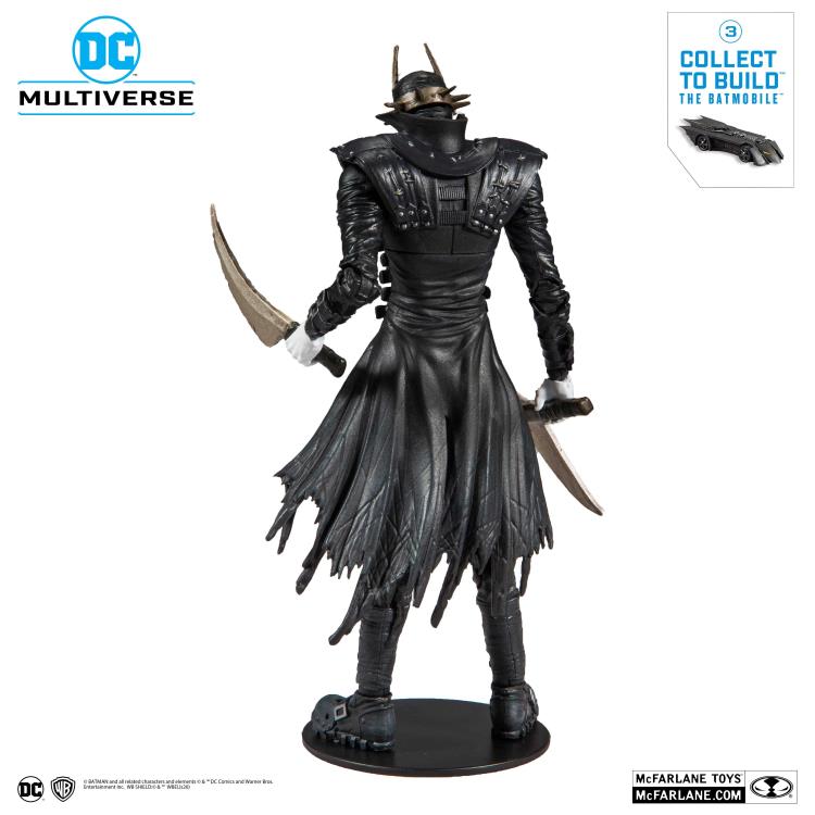 Dark Nights: Metal DC Multiverse The Batman Who Laughs Action Figure (DC Rebirth Build-A-Batmobile)
