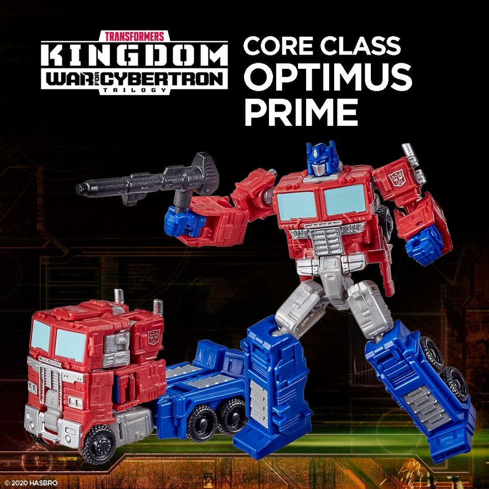 Transformers War for Cybertron Kingdom CORE OPTIMUS PRIME