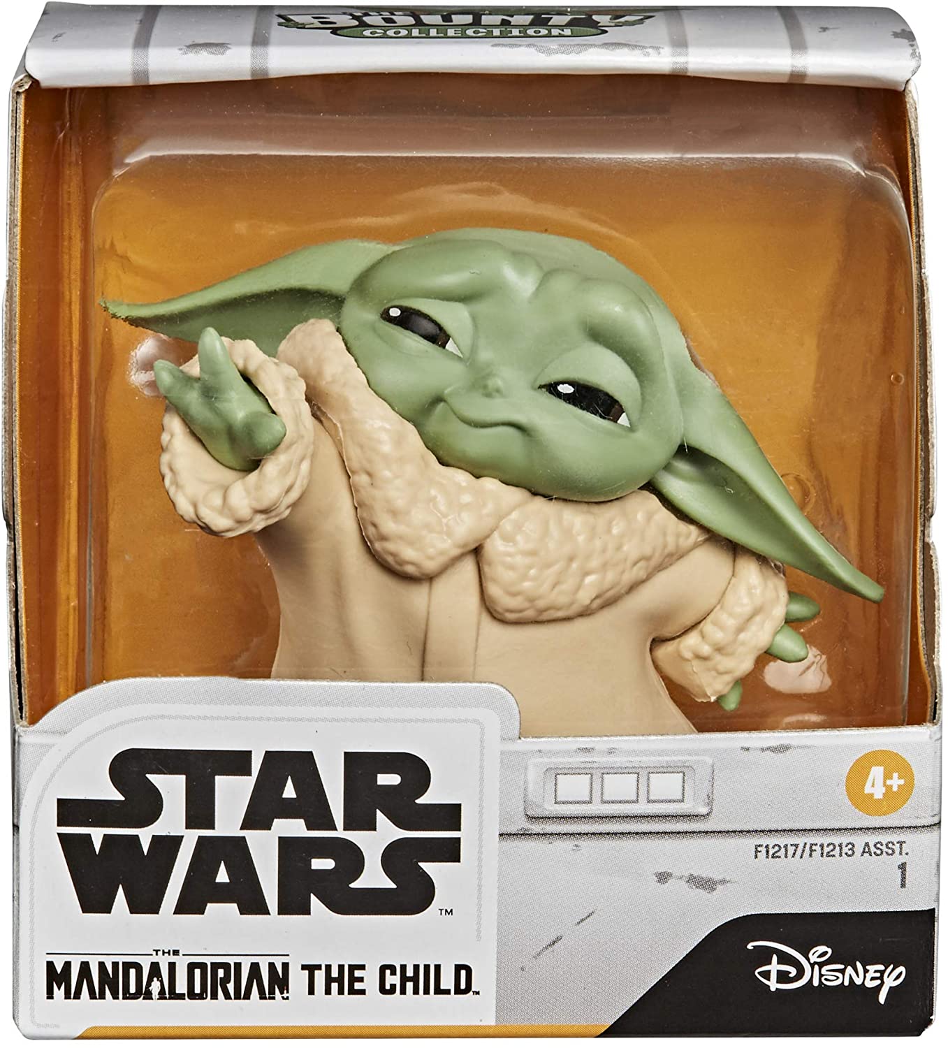 Star Wars The Bounty Collection The Child Collectible Toy 2.2-Inch The Mandalorian “Baby Yoda” Force Moment Pose Figure