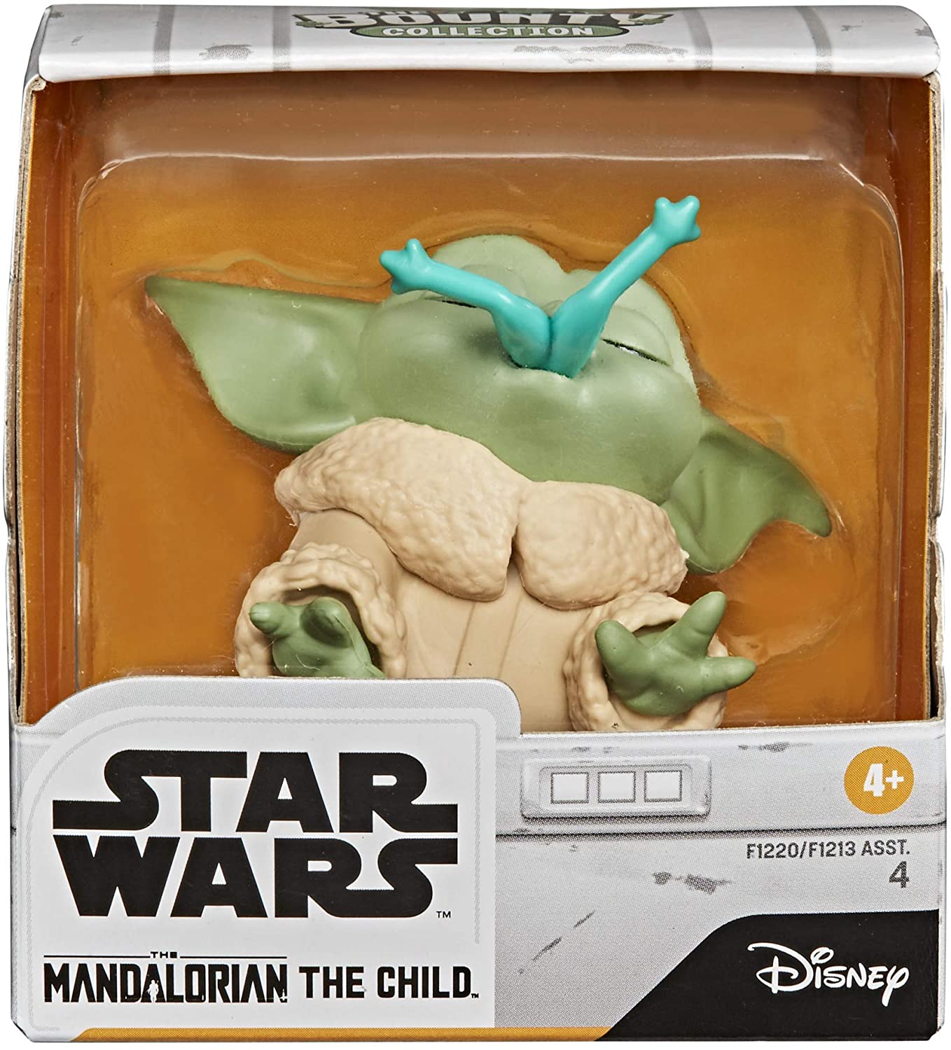 Star Wars The Bounty Collection The Child Collectible Toy 2.2-Inch The Mandalorian “Baby Yoda” Froggy Snack Pose Figure