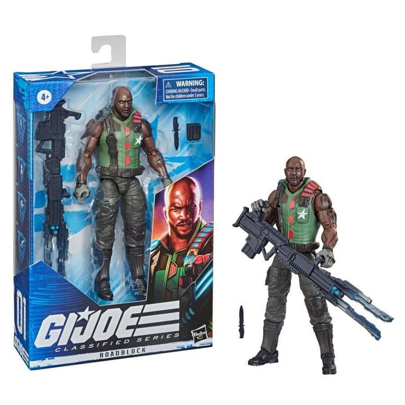 G.I. Joe Classified Series Roadblock ( v1 Deco )