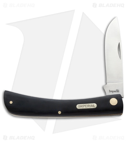 Schrade Imperial Large Work Knife 4.625" Black Celluloid IMP22L