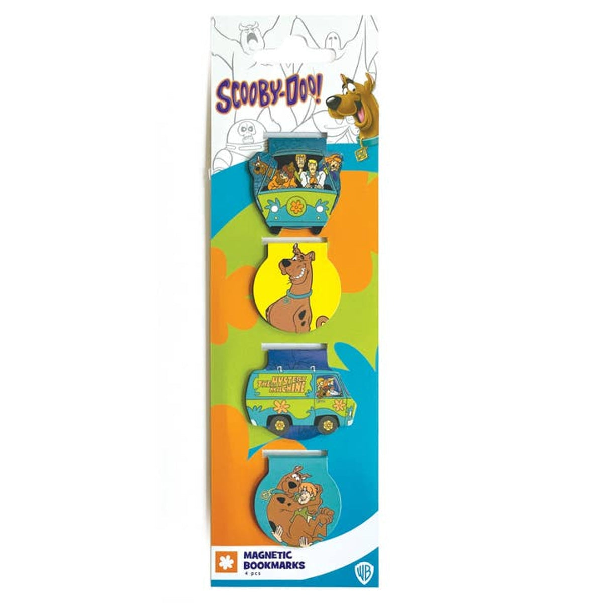 Scooby Doo Magnetic Bookmarks 4pk