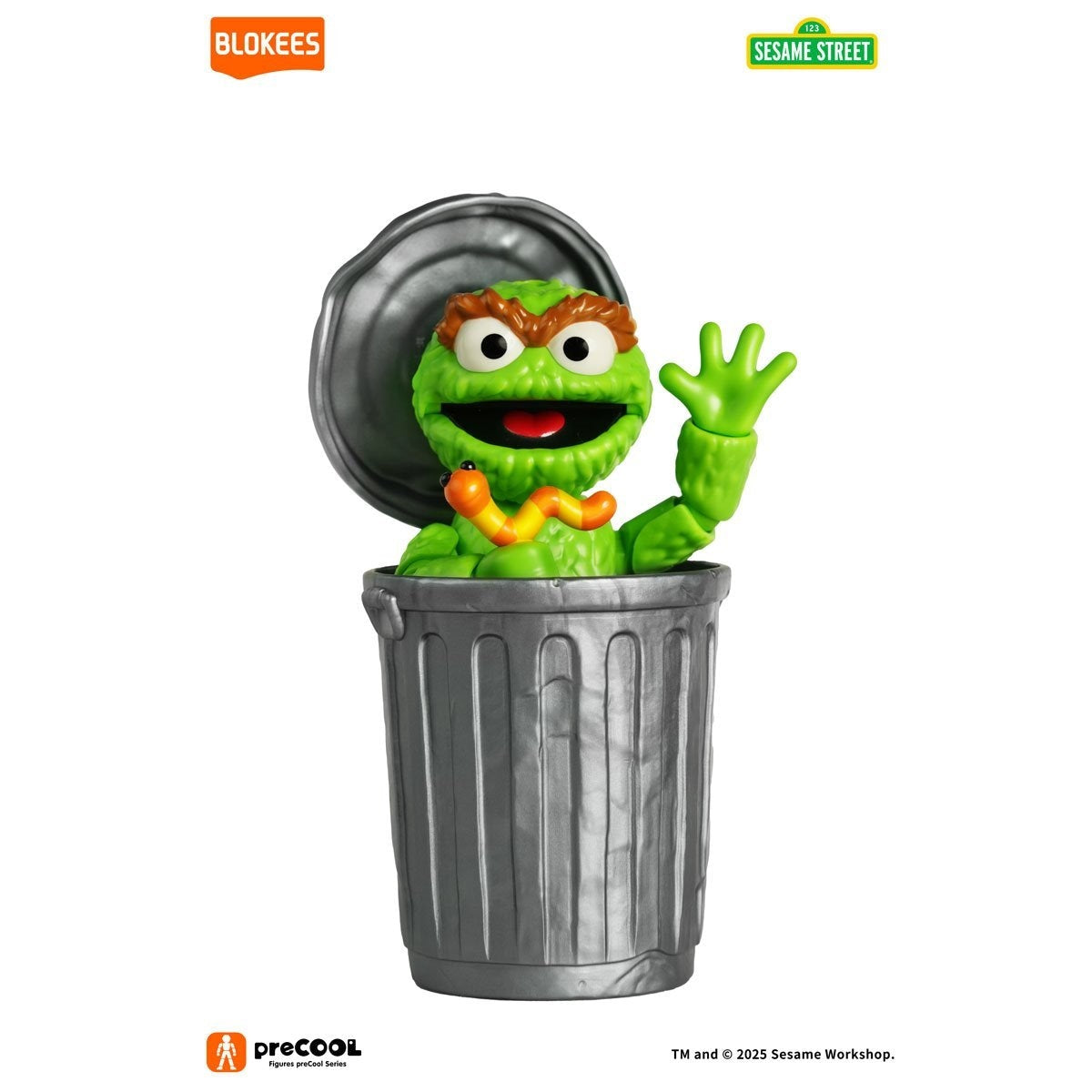 Sesame Street Wave 2 Blokees Mini Model Kit - Oscar the Grouch