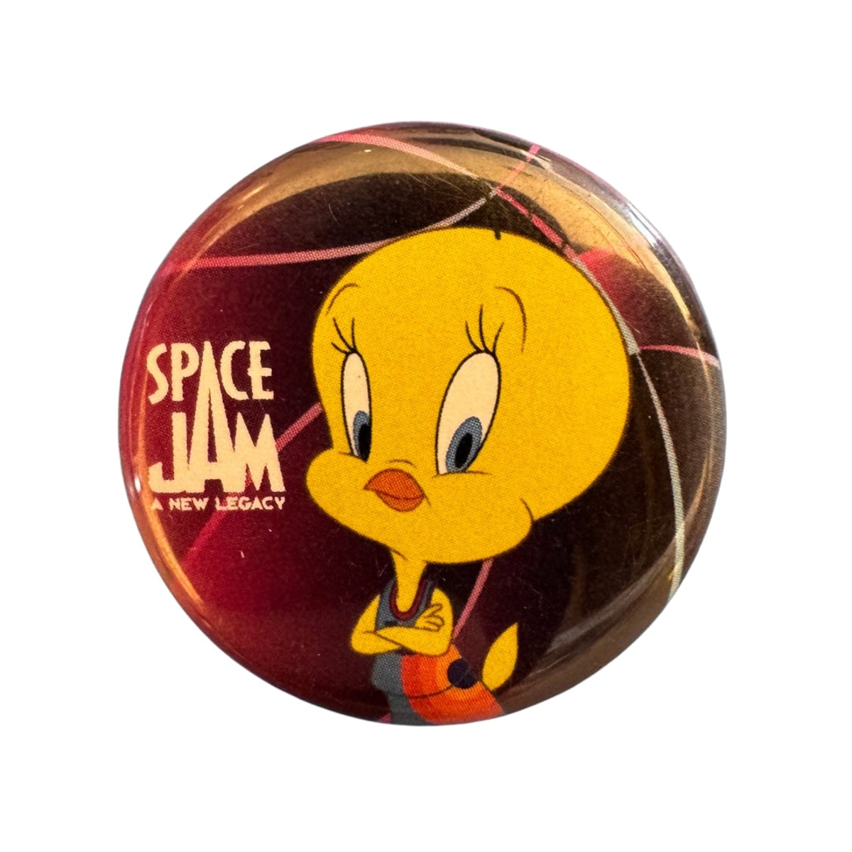 Space Jam Tune Squad Tweety Button