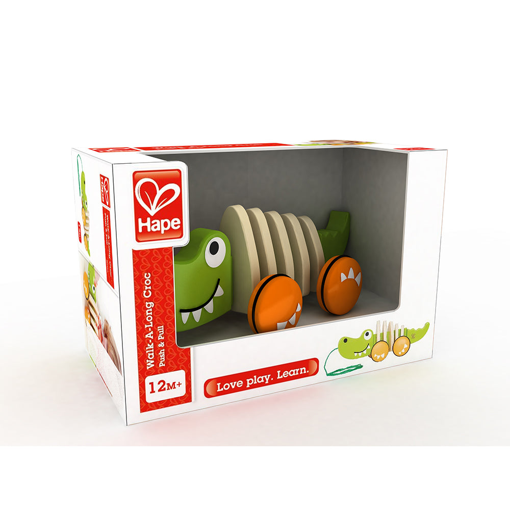 Walk‑a‑Long Crocodile – Hape