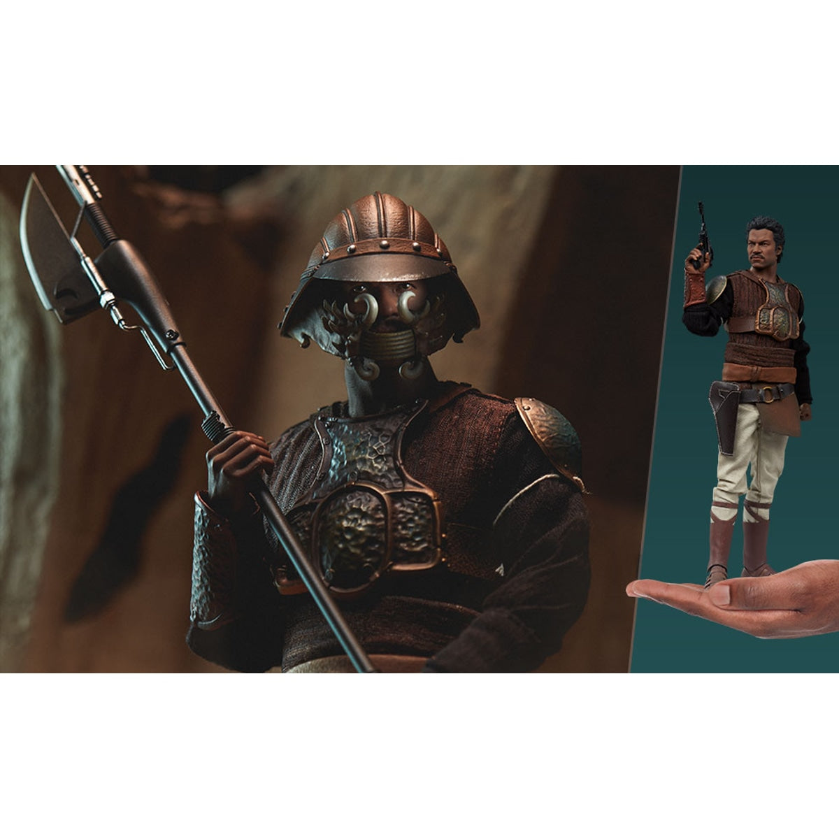 Star Wars ROTJ Lando Calrissian Skiff Guard Sixth Scale Figure