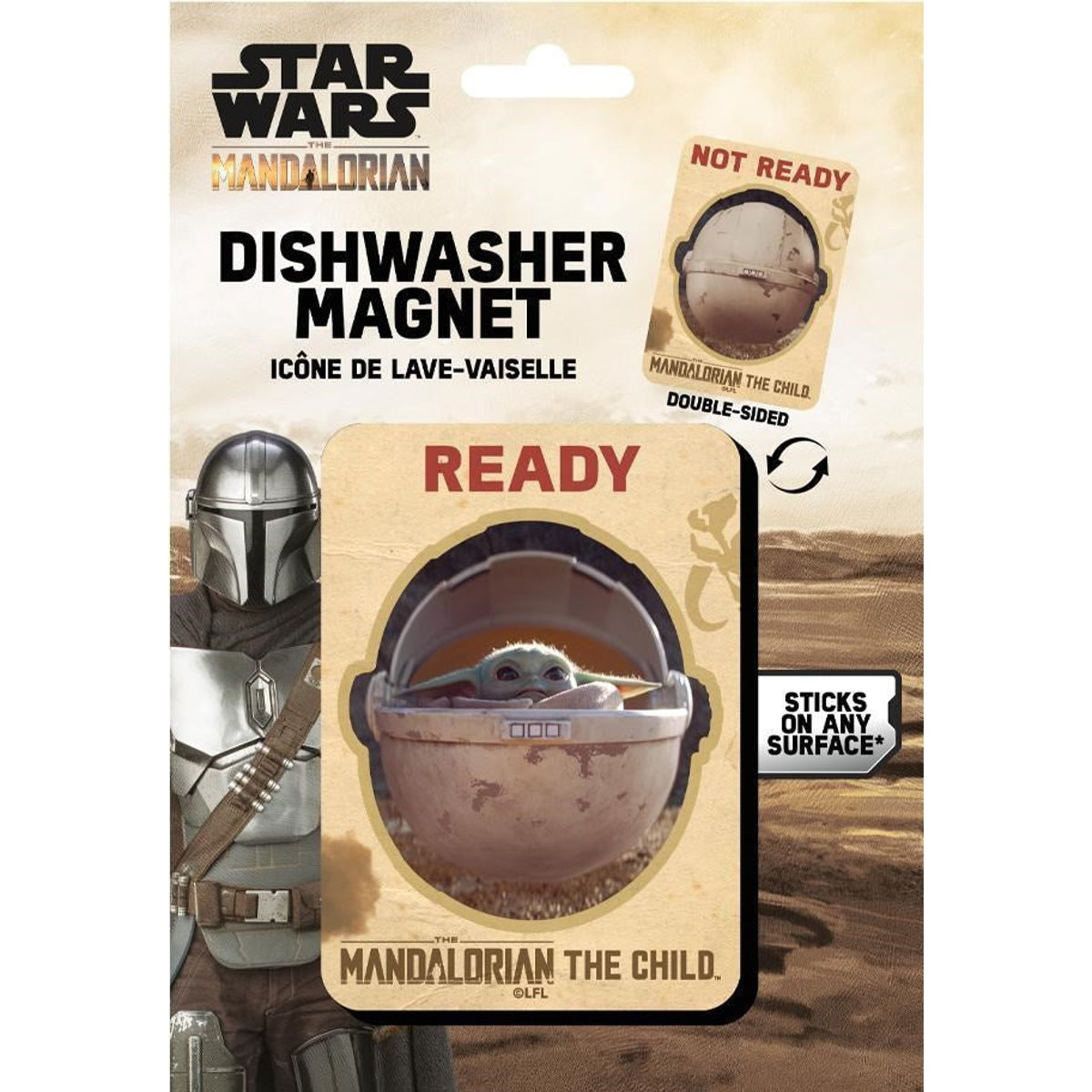 Star Wars The Mandalorian Dishwasher Magnet
