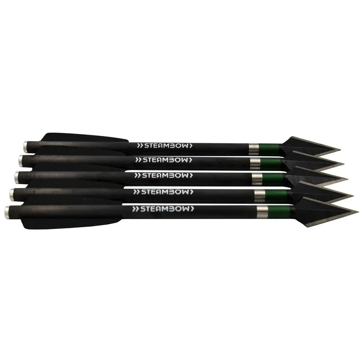 Steambow Archery AR-Series Carbon Warbolts 5-Pack | Light & Heavy