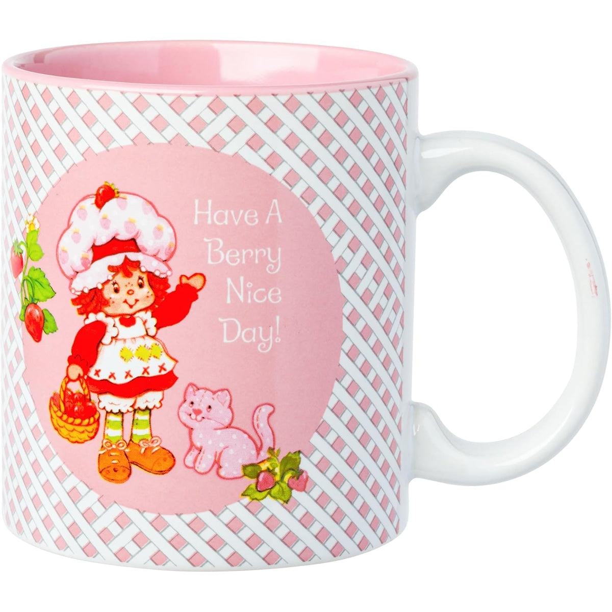 Strawberry Shortcake Vintage Berry Nice Day 20oz Ceramic Mug