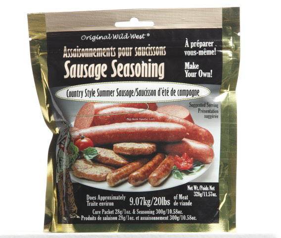 Wild West Country Style Summer Sausage Seasoning - Uncle Mike's Outdoors and More!