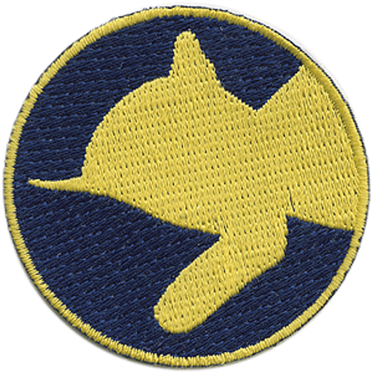 Sundance Marketing Chessie System Cloth Railroad Patch Kitten Blue Yellow