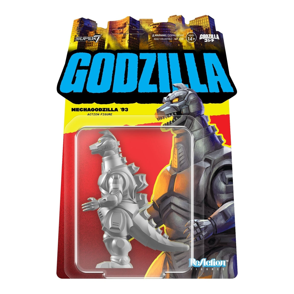 Super7 Toho Mechagodzilla '93 ReAction Figure (Godzilla vs. Mechagodzilla II)