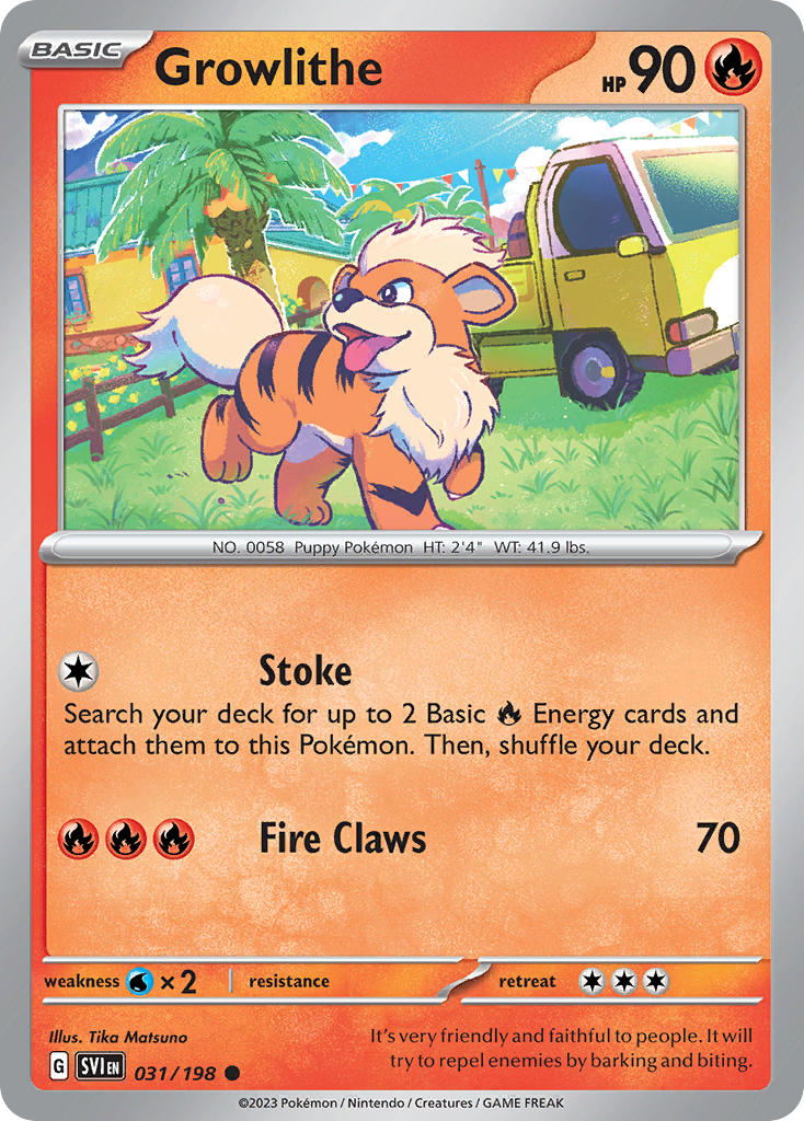 Growlithe 031/198