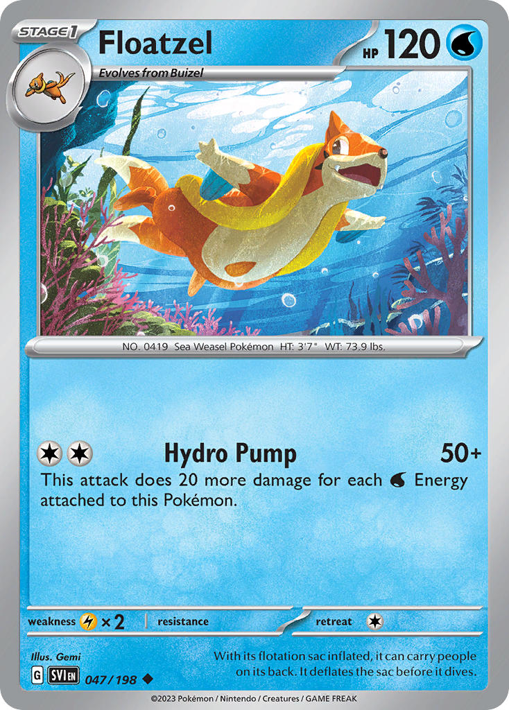 Floatzel 047/198