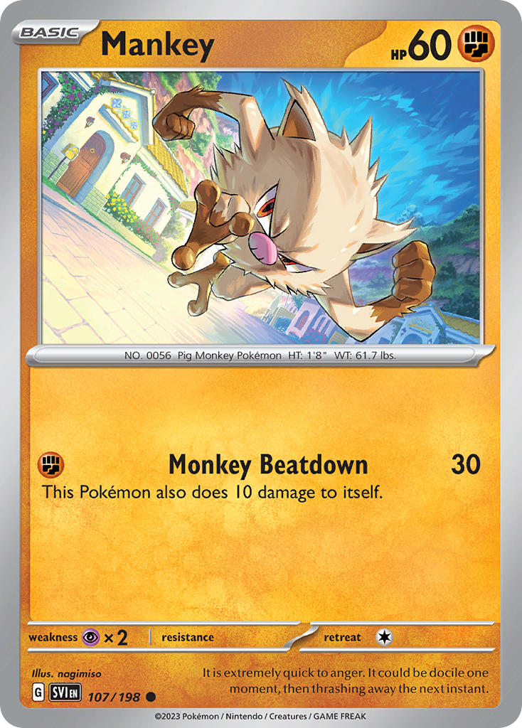 Mankey 107/198