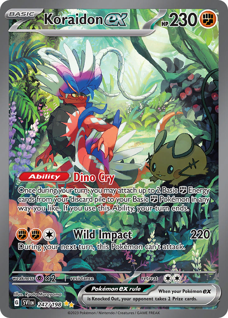 Koraidon ex 247/198