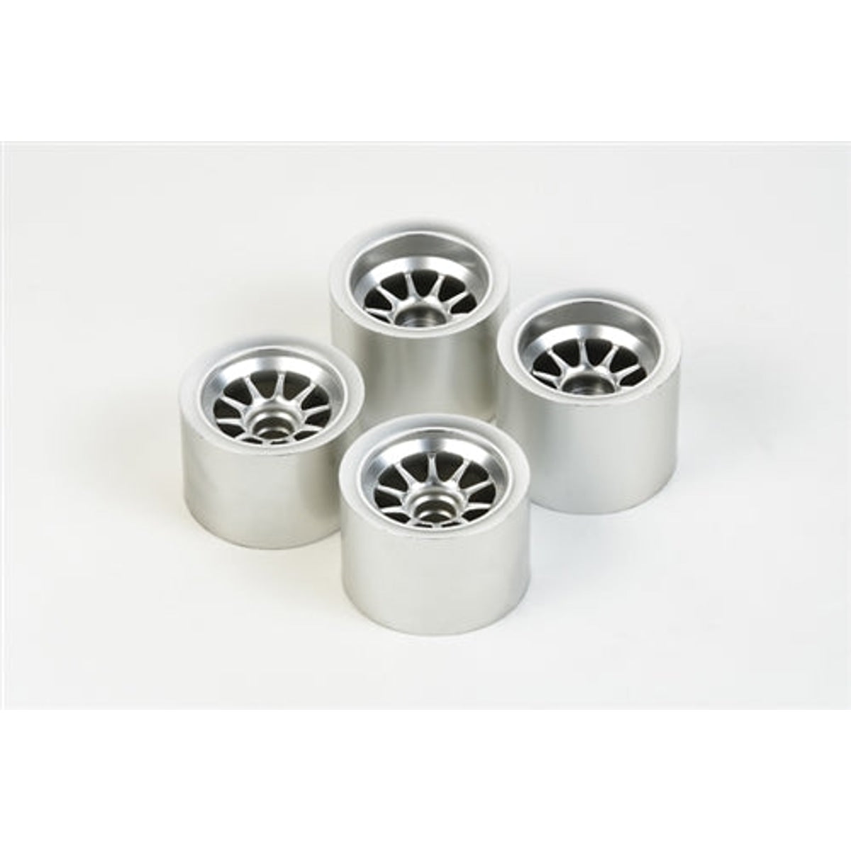 Tamiya 54400 RC F104 Metal Plated Wheels for Sponge Tires NIB