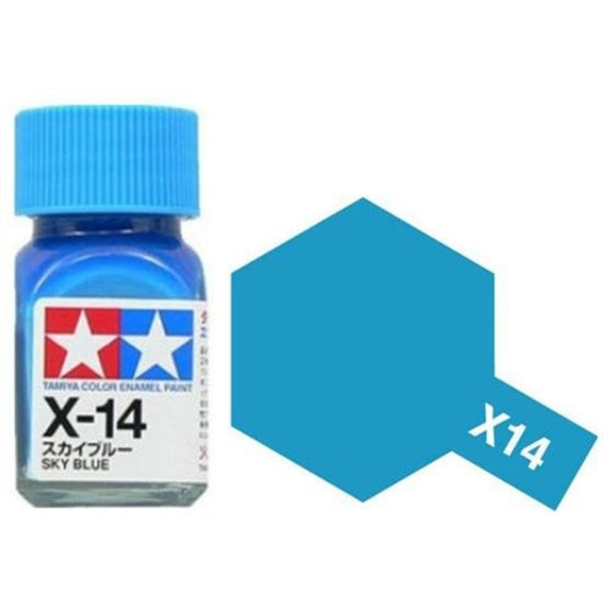 Tamiya Enamel EX-14 Sky Blue Mini Bottle 10mL (1/3oz)