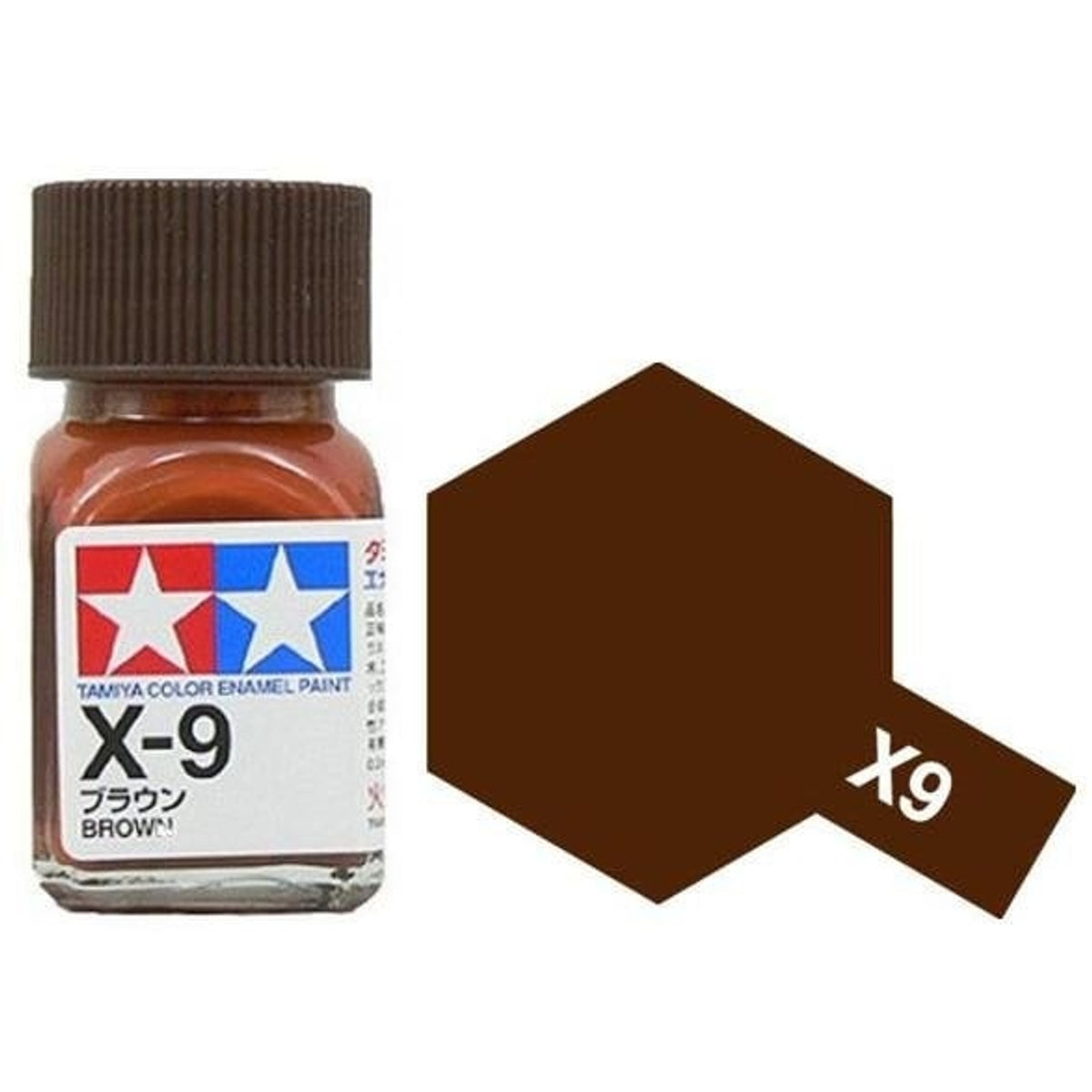 Tamiya Enamel EX-9 Brown Mini Bottle 10mL (1/3oz)