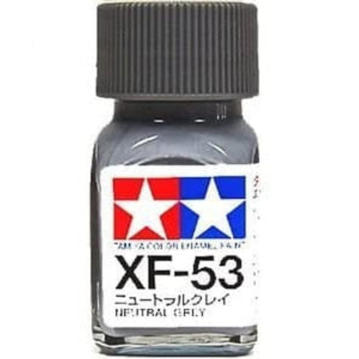 Tamiya Enamel EXF-53 Flat Neutral Grey Mini Bottle 10mL (1/3oz)