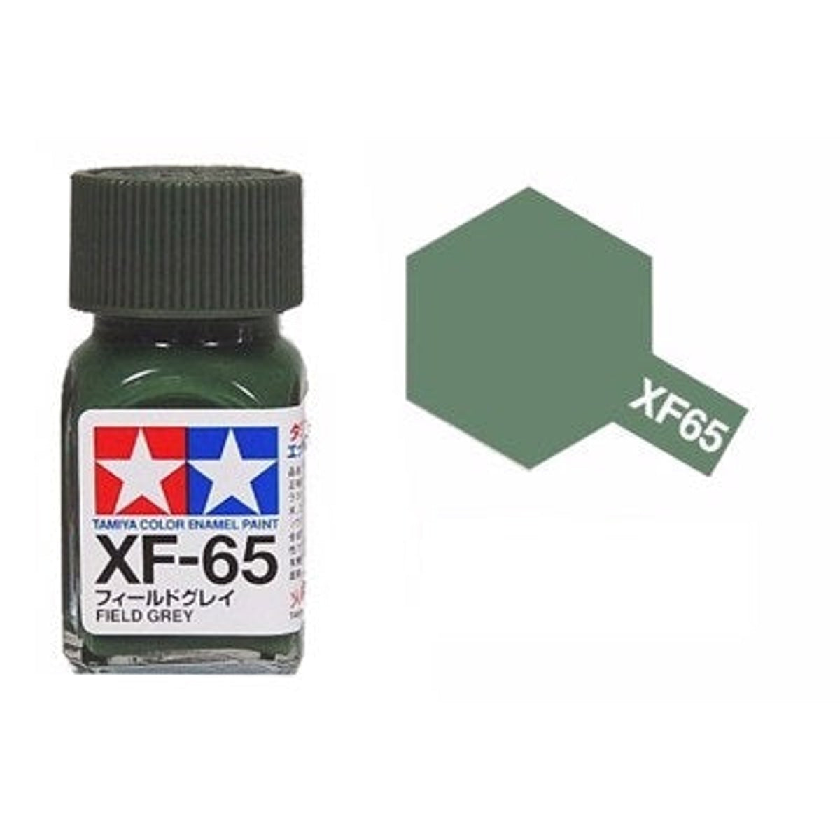 Tamiya Enamel EXF-65 Flat Field Grey Mini Bottle 10mL (1/3oz)