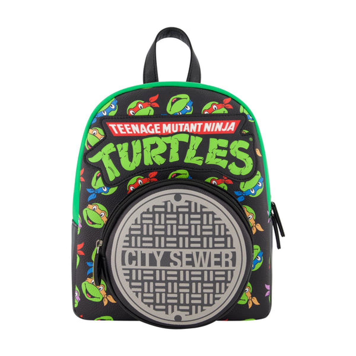 Teenage Mutant Ninja Turtles - City Sewer Cover AOP Mini Backpack
