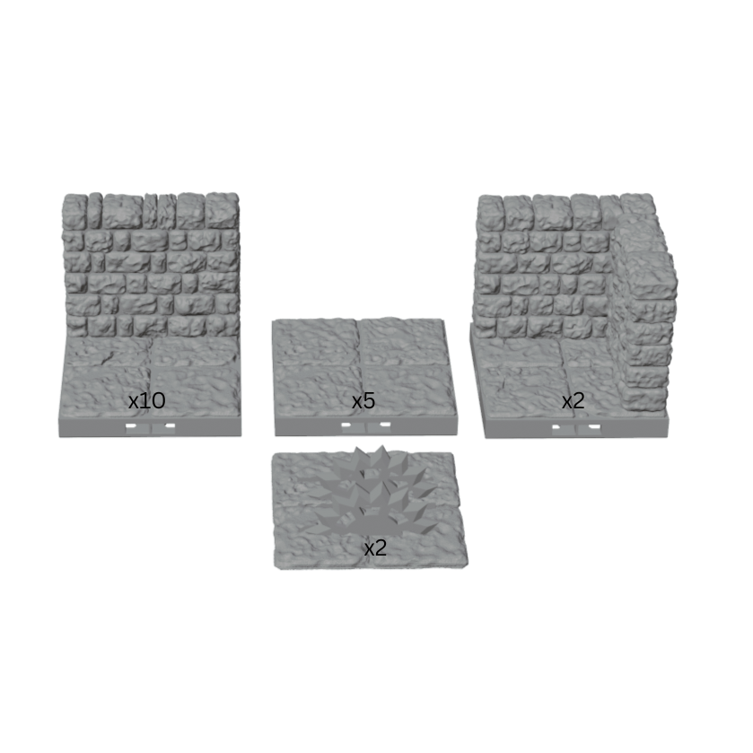 Gauntlet Run Trap Corridor 20" – Dragonlock 28mm