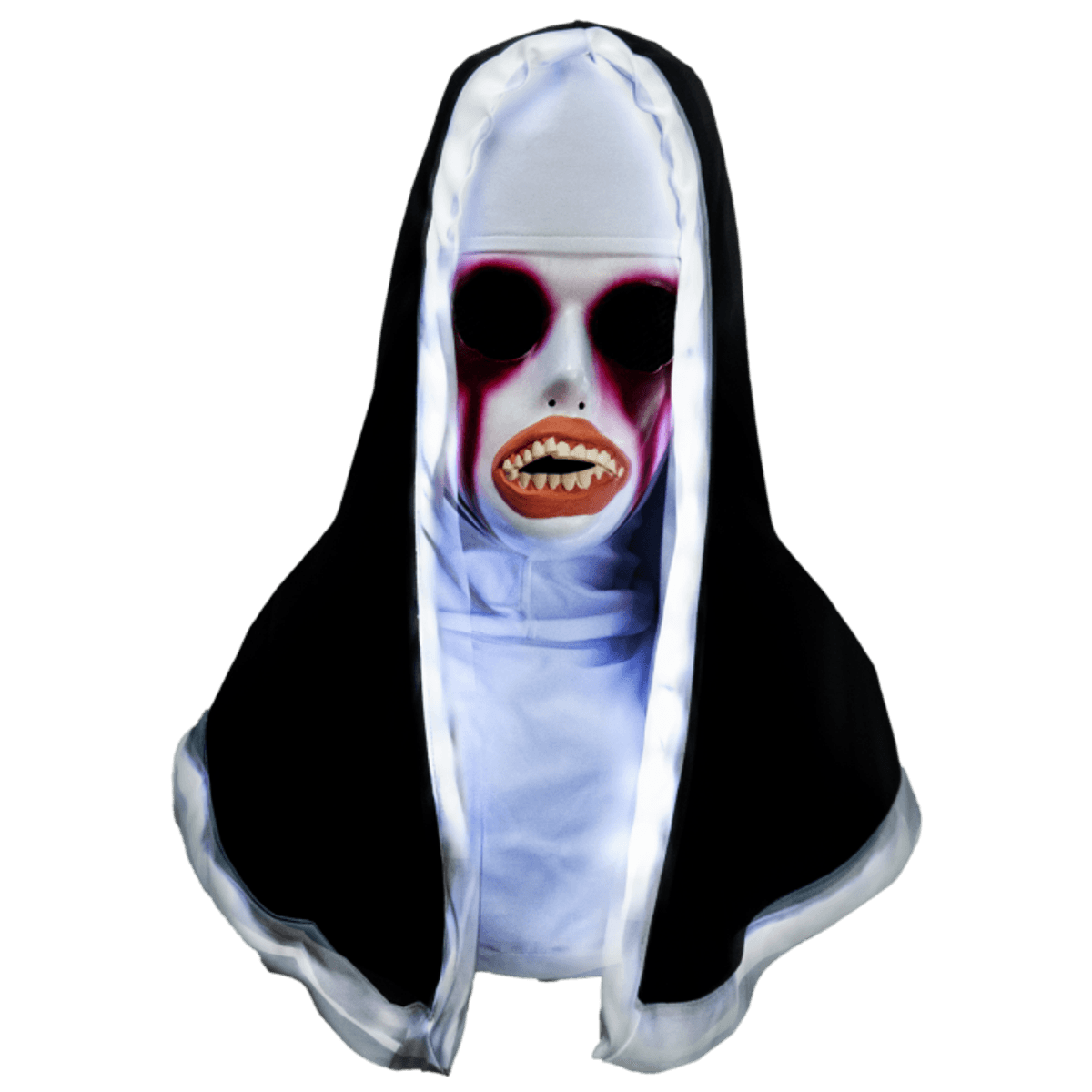 The Purge TV Show Nun Mask with Light Up Hood