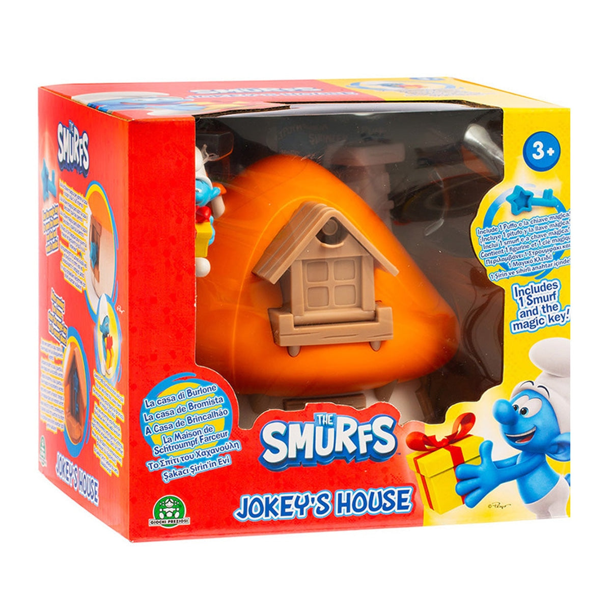 The Smurfs - Jokey's House Magic Key Playset