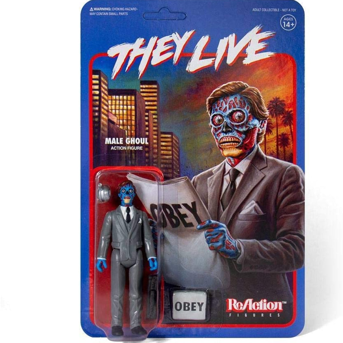 They Live Male Ghoul ReAction Figure