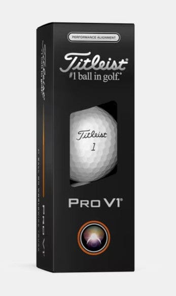 Titleist Pro V1 2025 Aim Performance Alignment Golf Balls