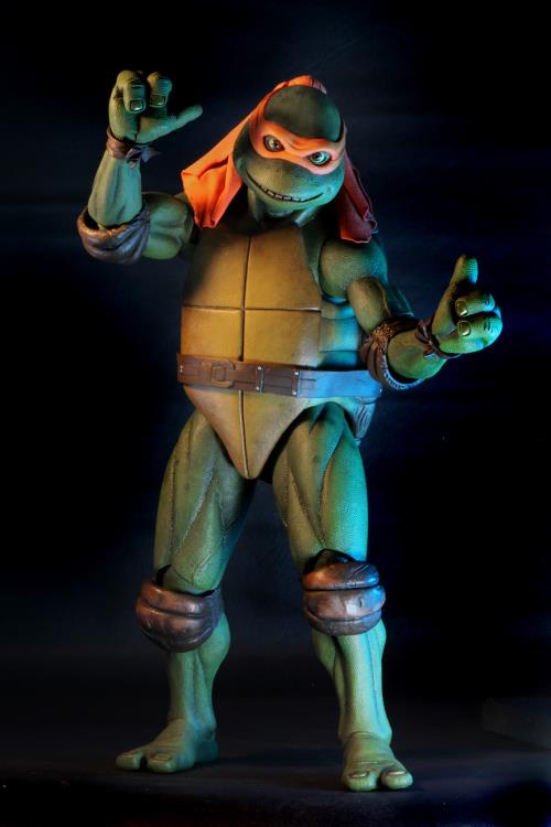 Teenage Mutant Ninja Turtles (1990 Movie) Michelangelo 1/4 Scale Figure SubPar Packaging Box