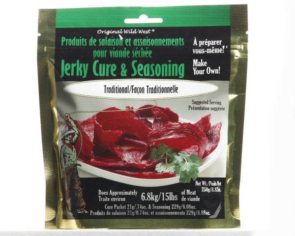 Wild West Traditional Jerky Cure and Seasoning - Uncle Mike's Outdoors and More!
