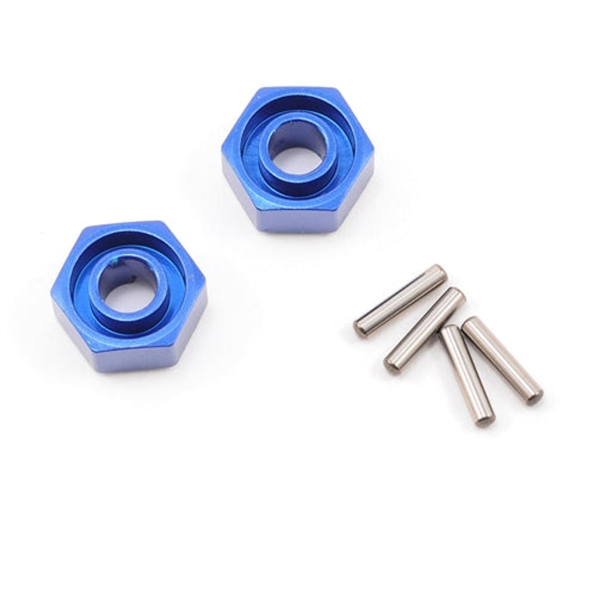 Traxxas 1654X 12mm Hex Aluminum Wheel Hub Blue NIB