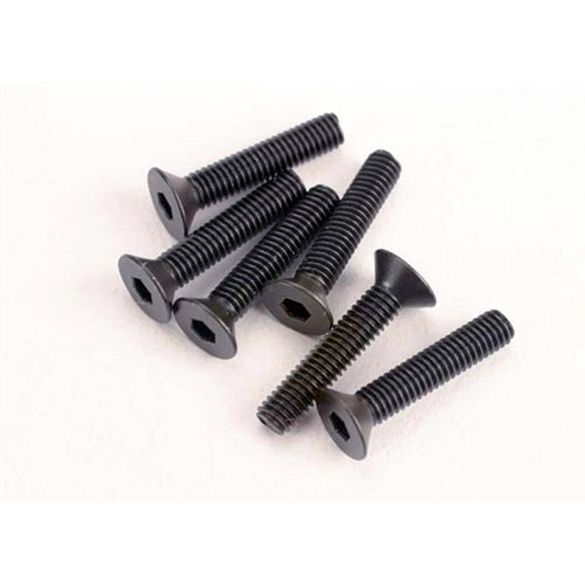 Traxxas 2553 3X15mm Flat Head Machine Screw (6) NIB