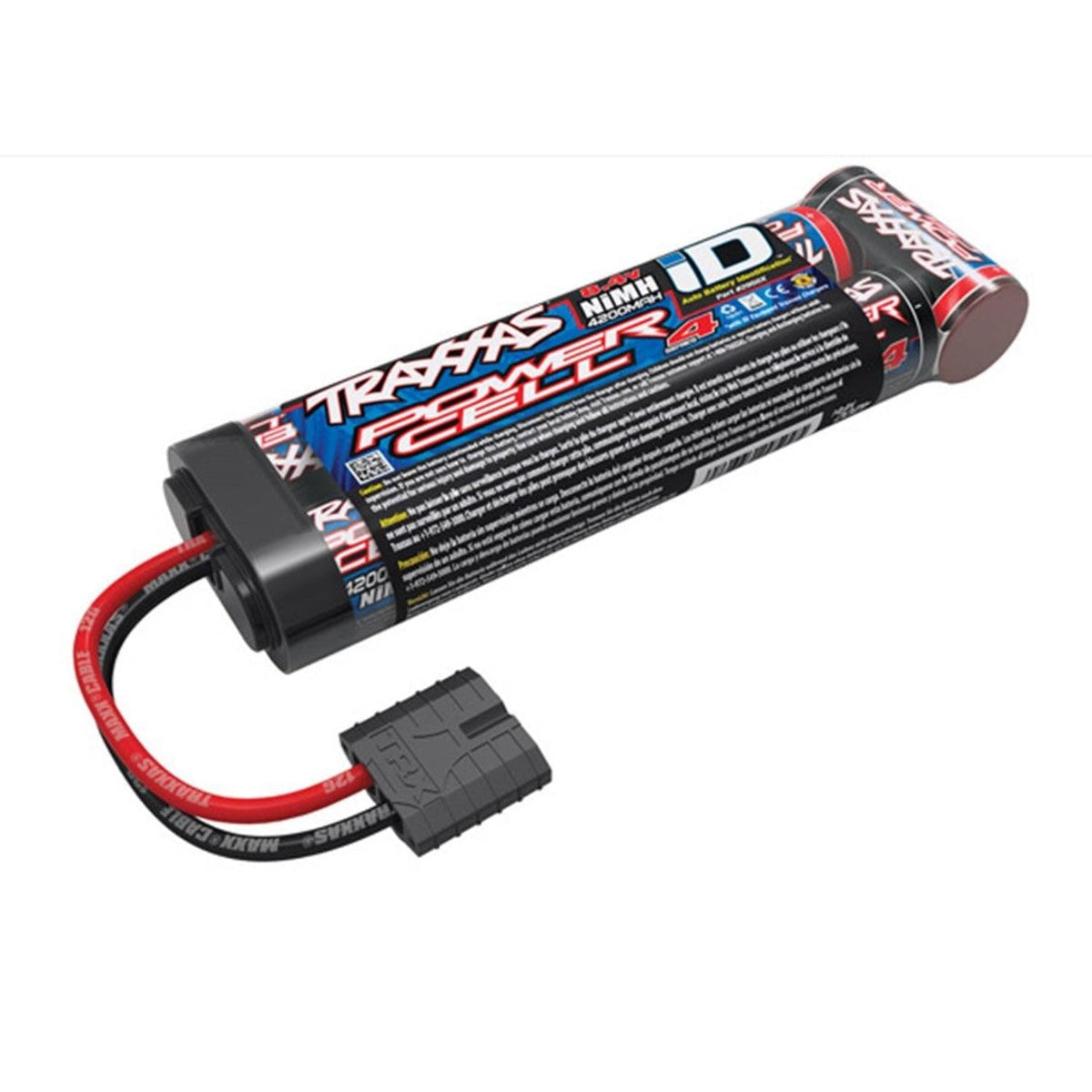 Traxxas 2950X Series 4 Power Cell 4200mAh 8.4V NiMH iD Plug Flat